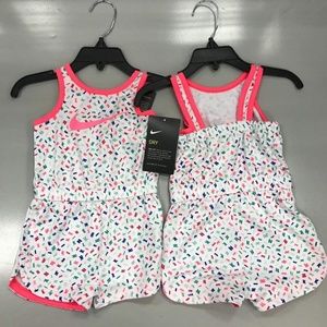 New authentic nike jumpsuit baby girl